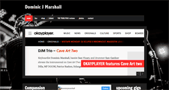 Desktop Screenshot of dominicjmarshall.com